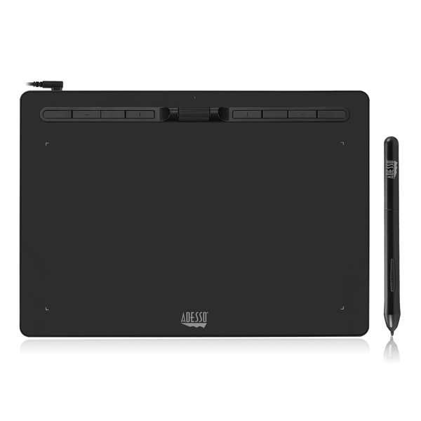 Adesso Cybertablet K12 Cybertablet K12 12-in. X 7-in. Graphic Tablet 